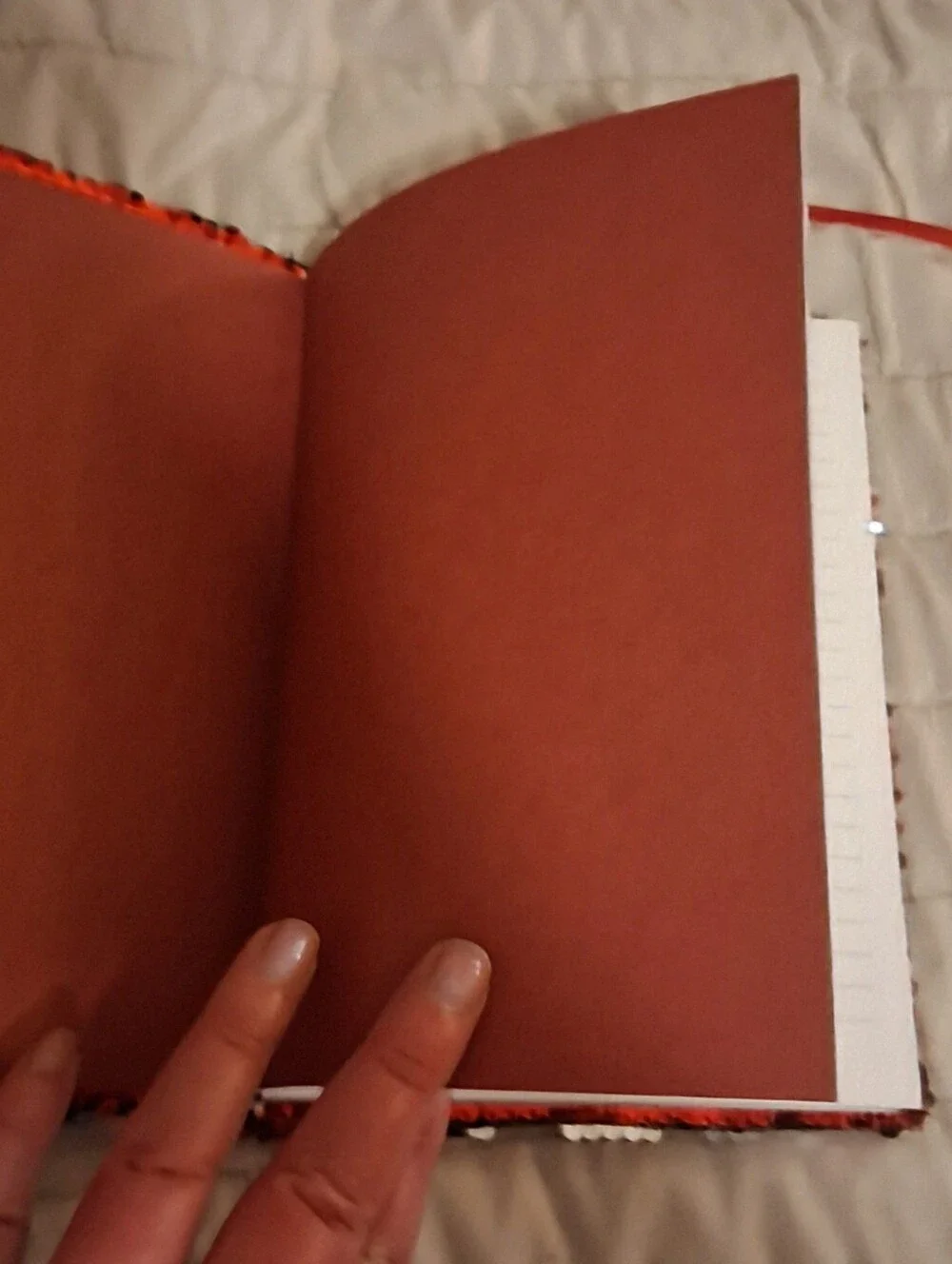 Papyrus lined journal